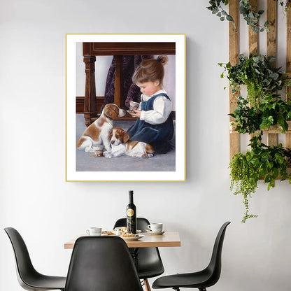 Beautiful Girl | Diamond Painting