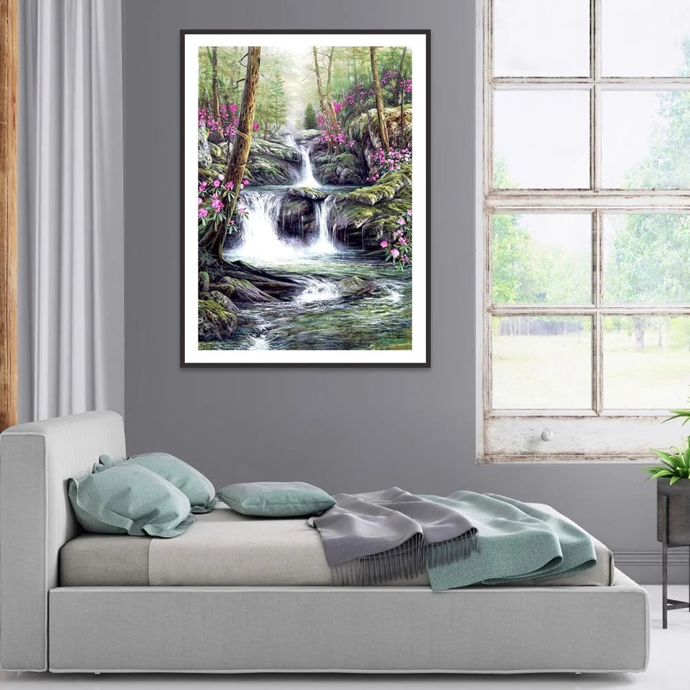 Forest Stream | Diamond Painting