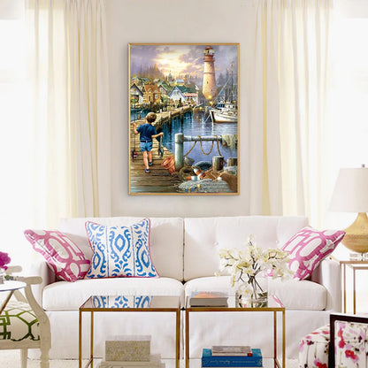 Fisherman Boy | Diamond Painting