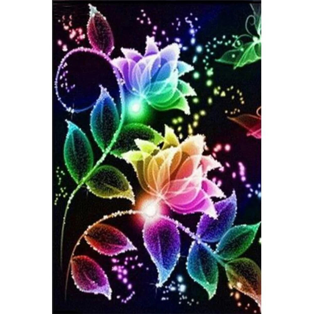 Colorful Flower | Diamond Painting