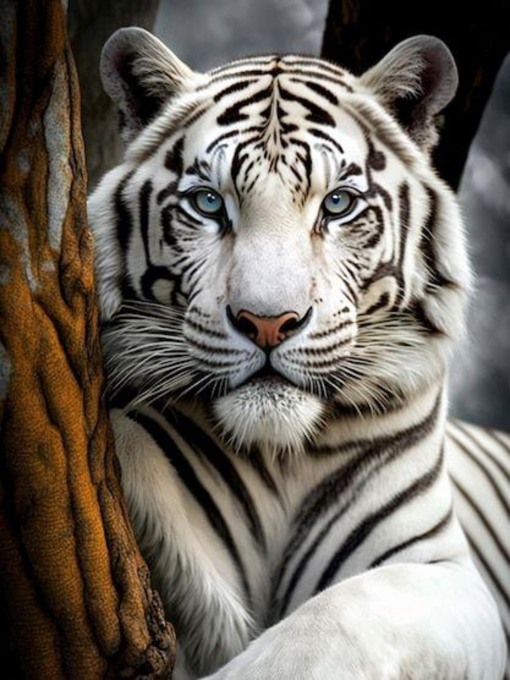 White Tiger | Diamond Painting