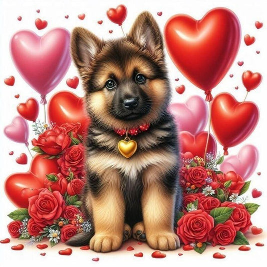 Dog German Shepherd | Diamond Painting