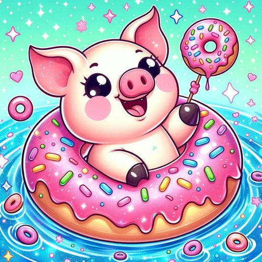 Pig | Diamond Painting