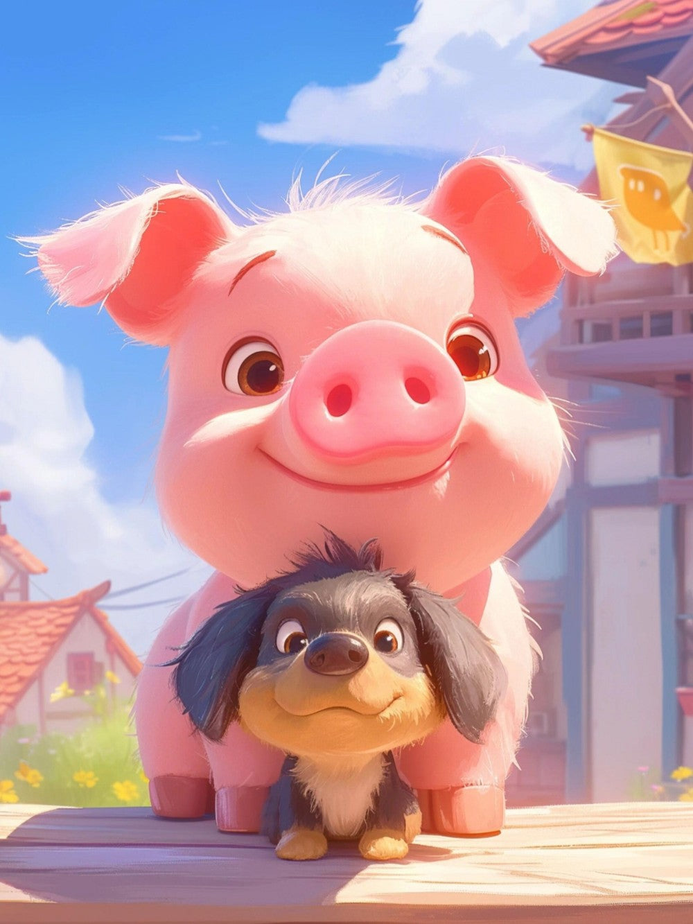 Pig | Diamond Painting