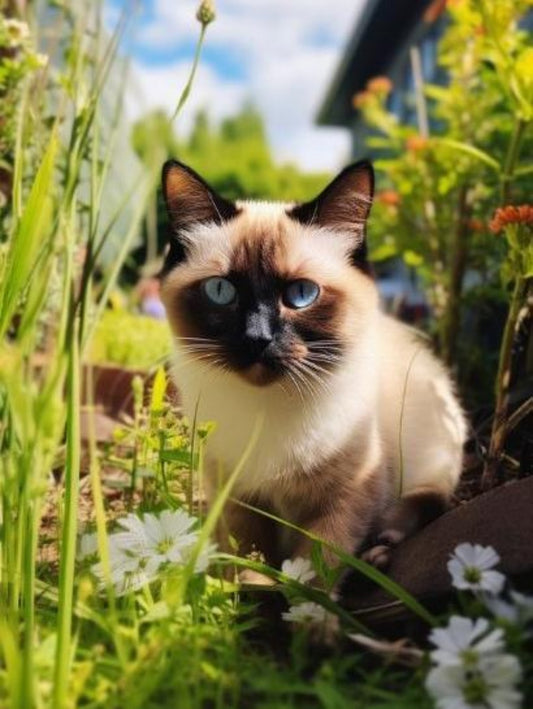 Siamese Cat | Diamond Painting