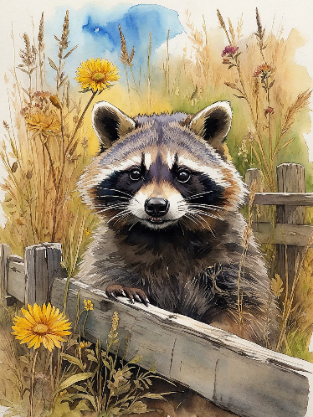 Raccoon | Diamond Painting
