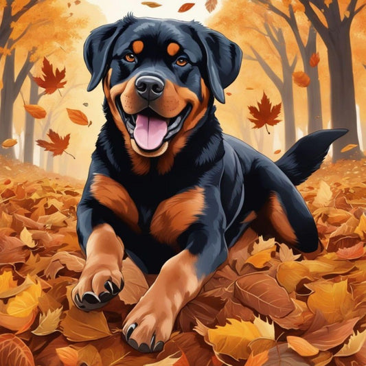 Rottweiler Dog | Diamond Painting