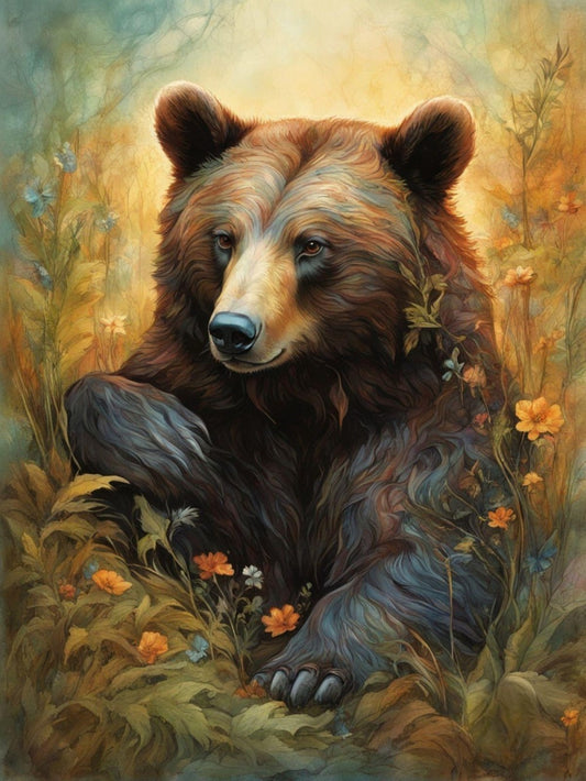 Brown Bear | Diamond Painting