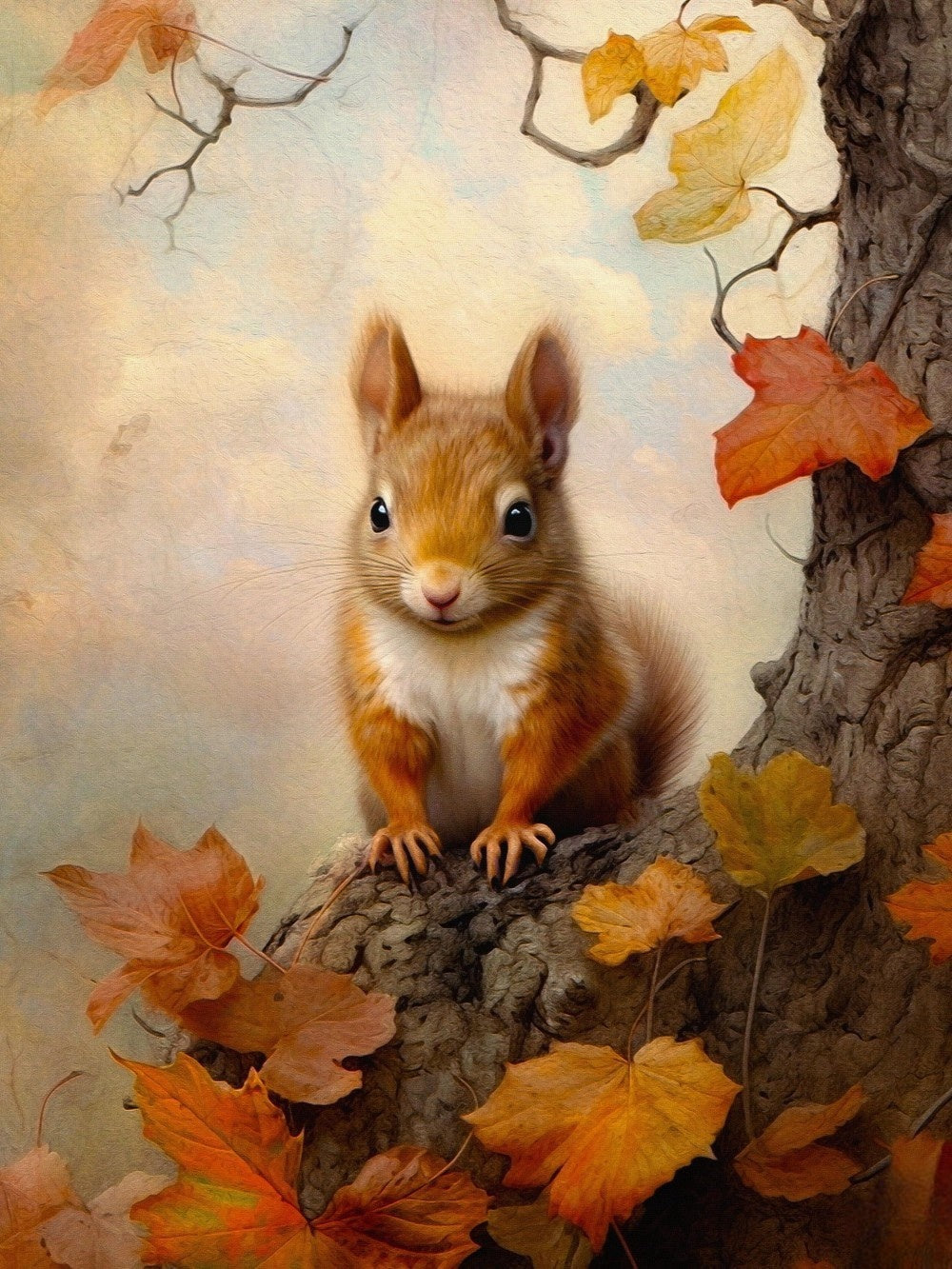 Squirrel | Diamond Painting