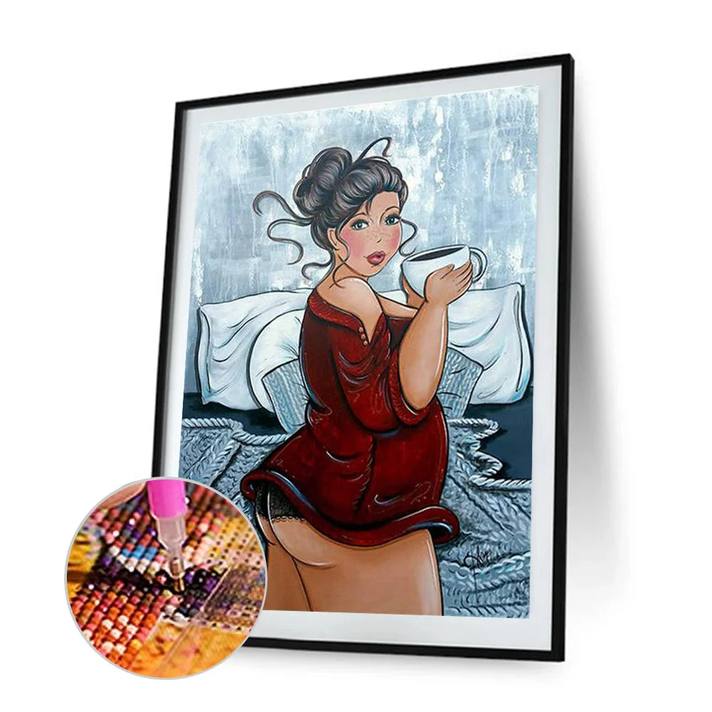 Beautiful Girl | Diamond Painting