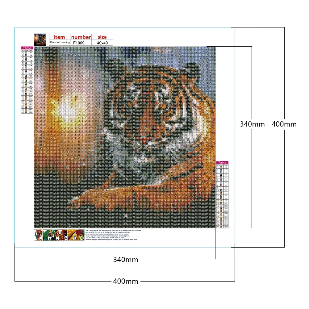 Tiger | Diamond Painting