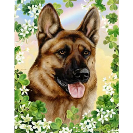 Obedient Dog German Shepherd | Diamond Painting