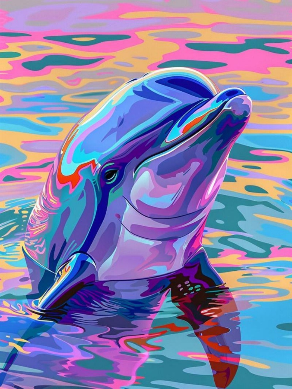 Dolphin | Diamond Painting