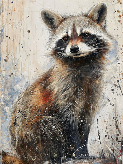 Raccoon | Diamond Painting