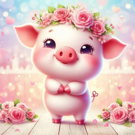 Pig | Diamond Painting