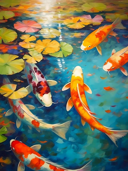 Koi Fish | Diamond Painting