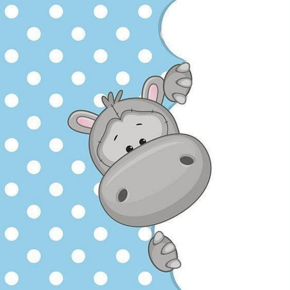 Hippo | Diamond Painting