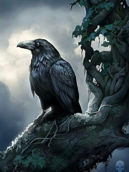 Crow | Diamond Painting