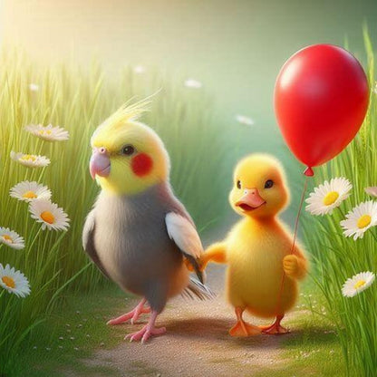 Cockatiel Parrot | Diamond Painting