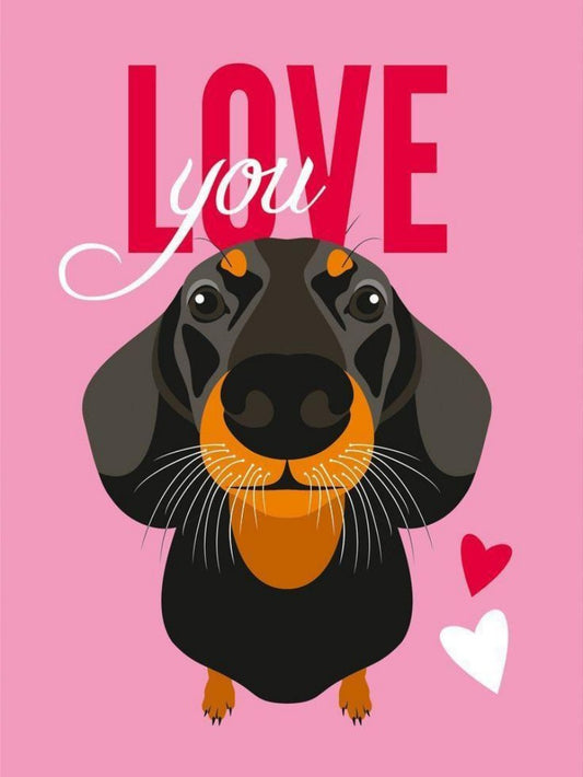 Dachshund Dog | Diamond Painting