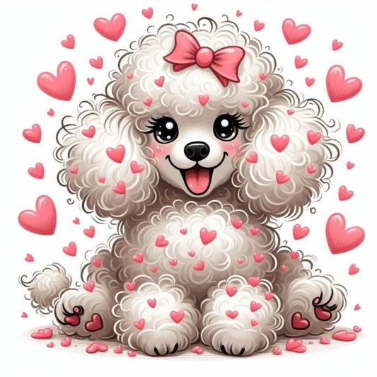 Poodle Dog | Diamond Painting