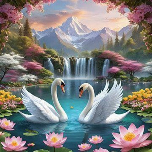 Swan | Diamond Painting