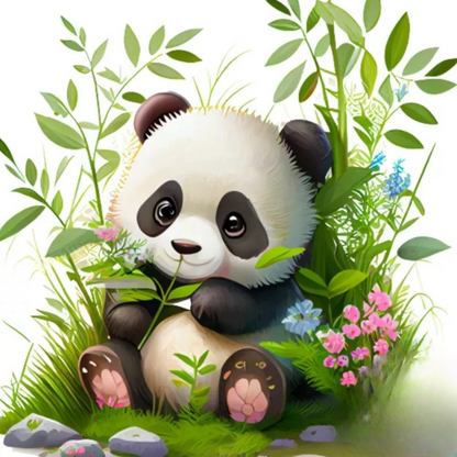 Panda | Diamond Painting