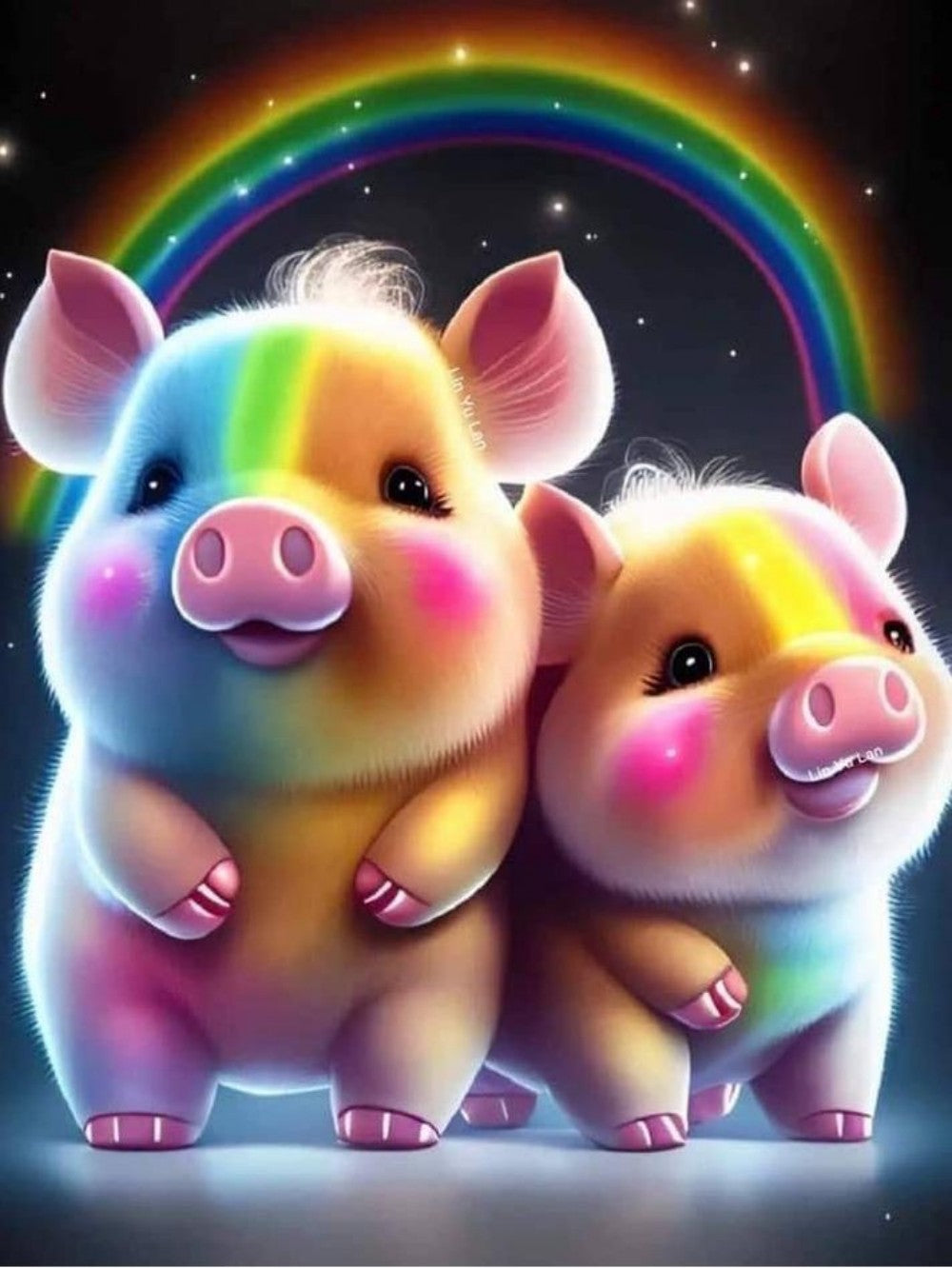 Pig | Diamond Painting