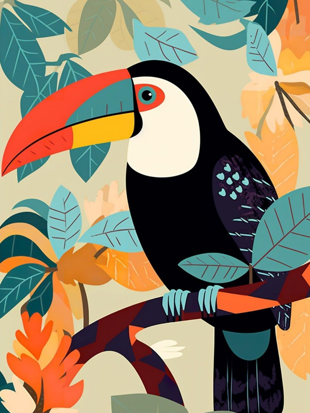 Toucan Bird | Diamond Painting