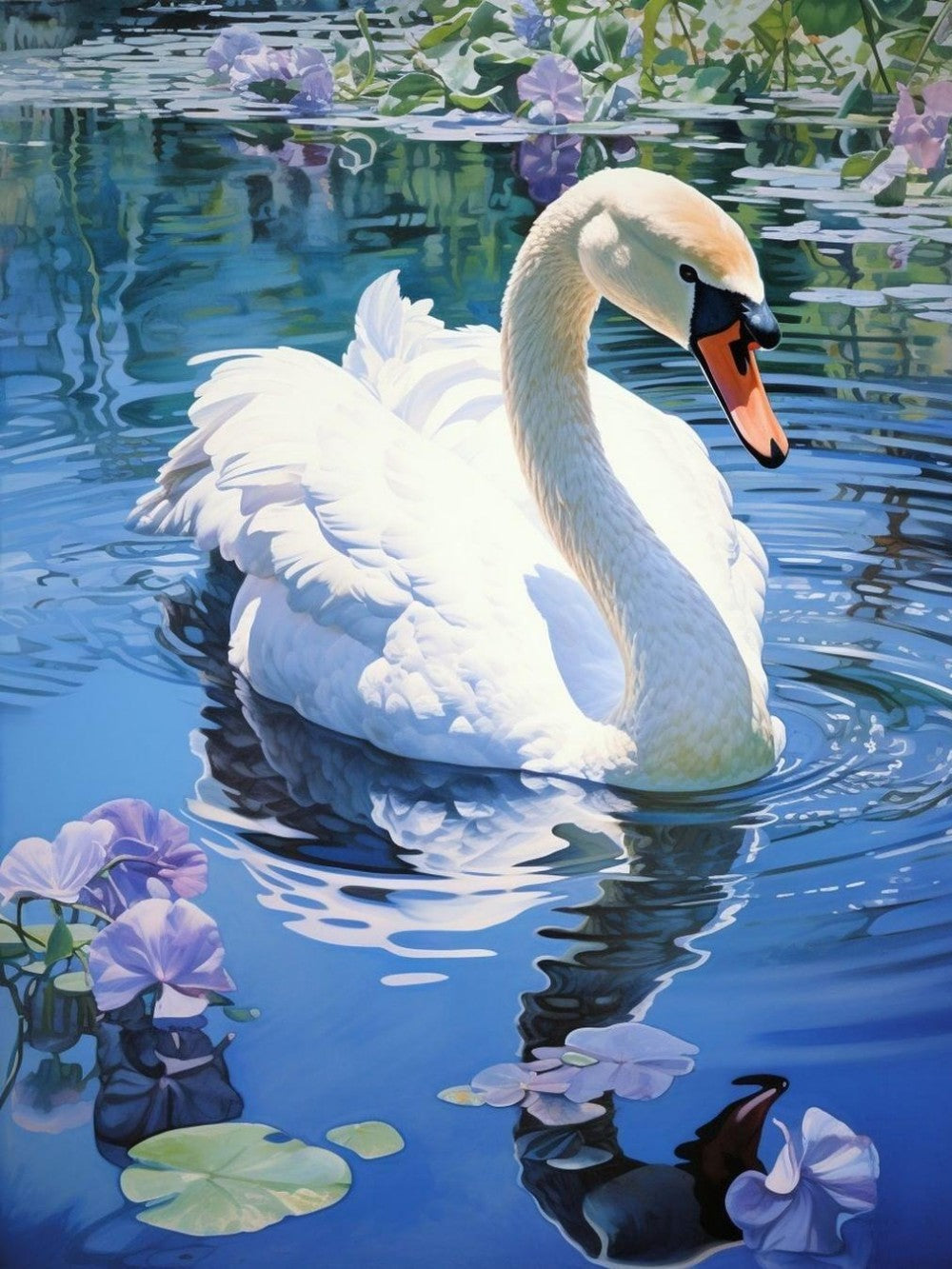 Swan | Diamond Painting