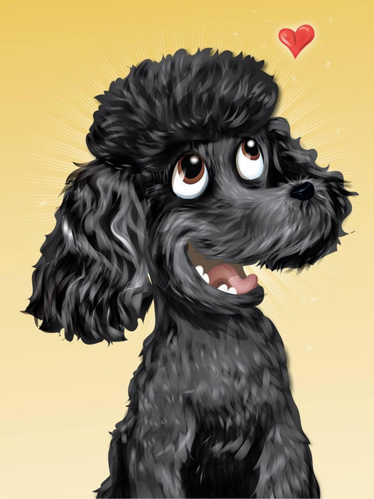 Poodle Dog | Diamond Painting