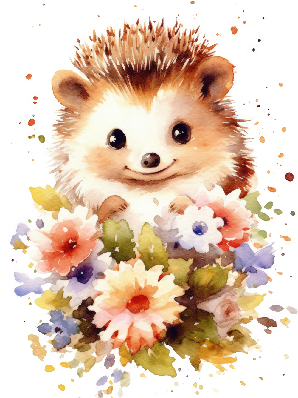 Hedgehog | Diamond Painting