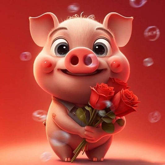 Pig | Diamond Painting