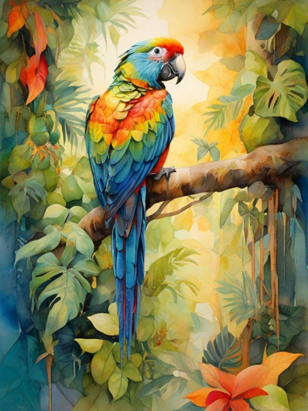 Macaw | Diamond Painting