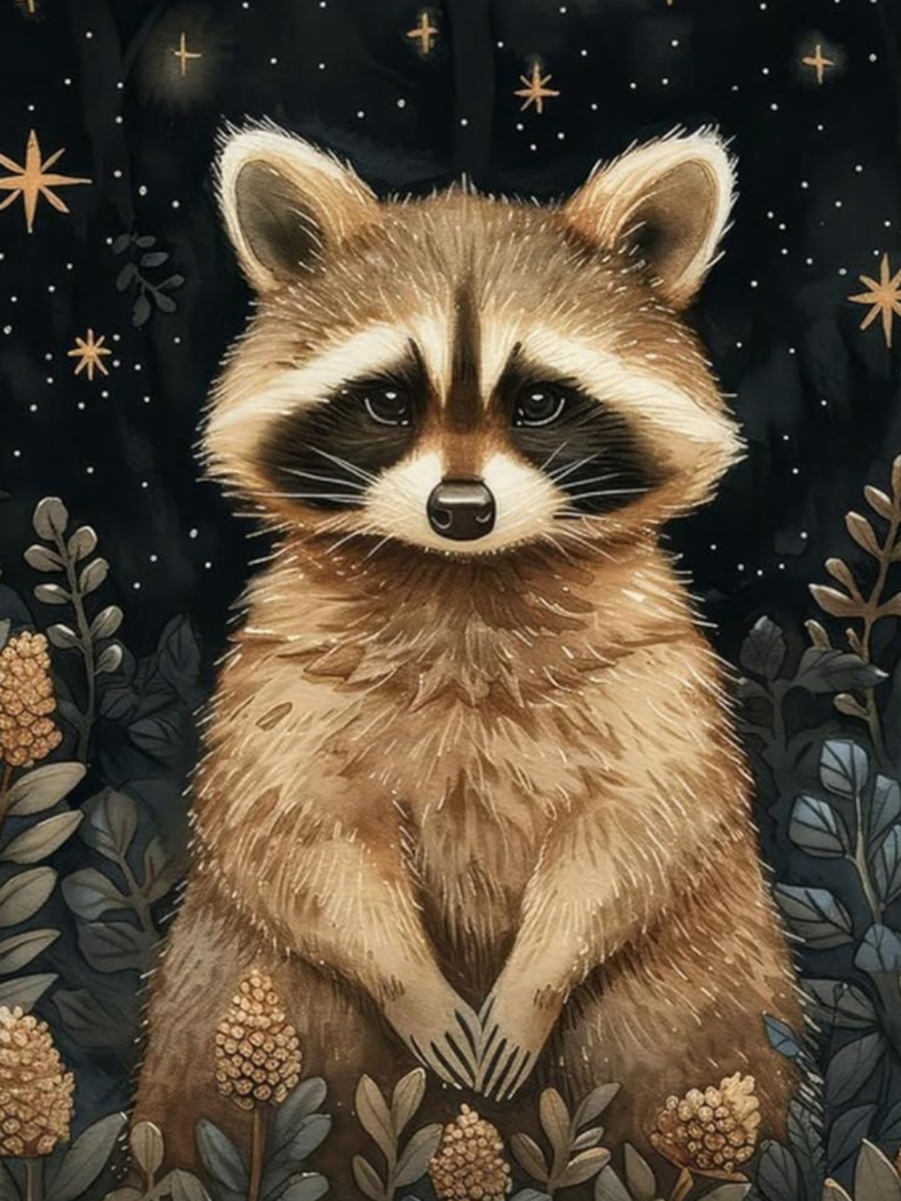 Raccoon | Diamond Painting