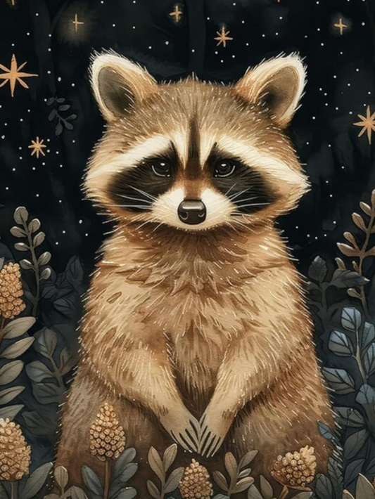 Raccoon | Diamond Painting