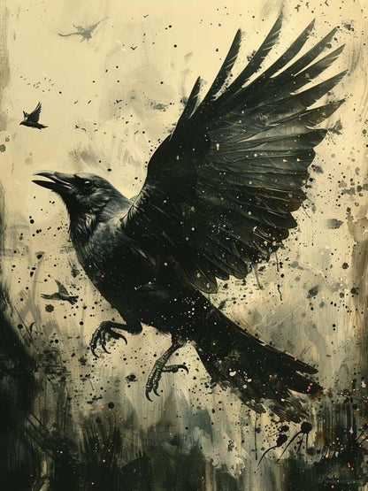 Crow | Diamond Painting