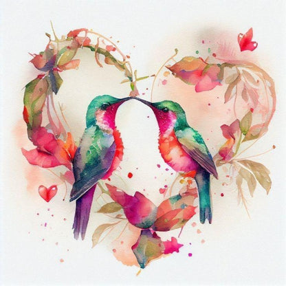 Birds and Flowers | Diamond Painting