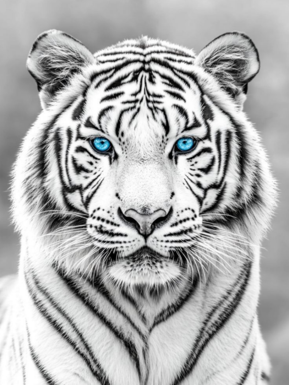 White Tiger | Diamond Painting
