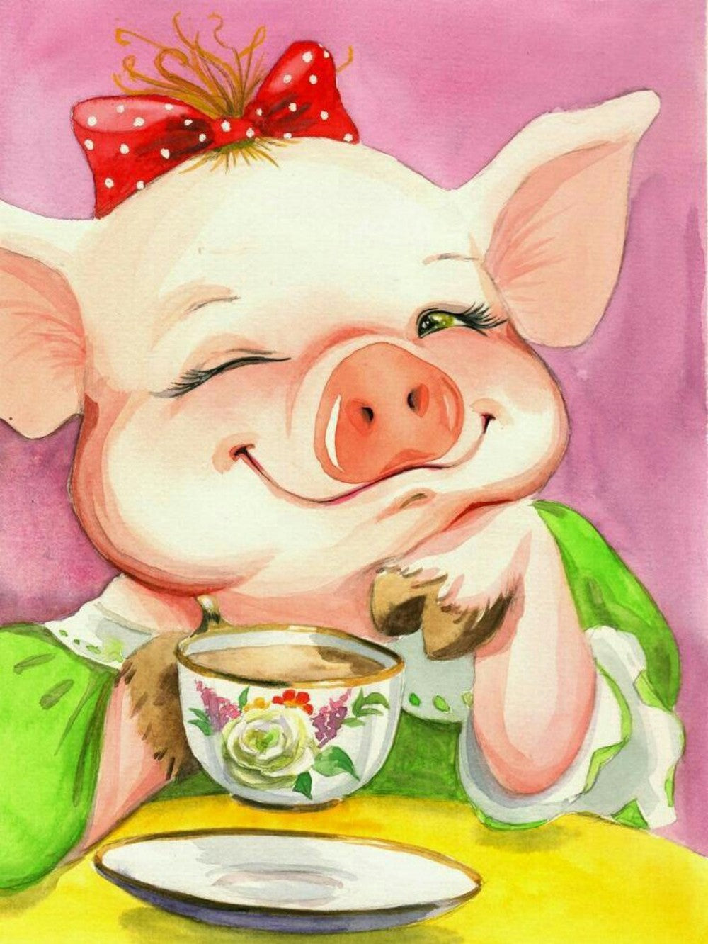 Pig | Diamond Painting