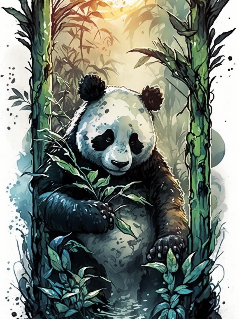 Panda | Diamond Painting