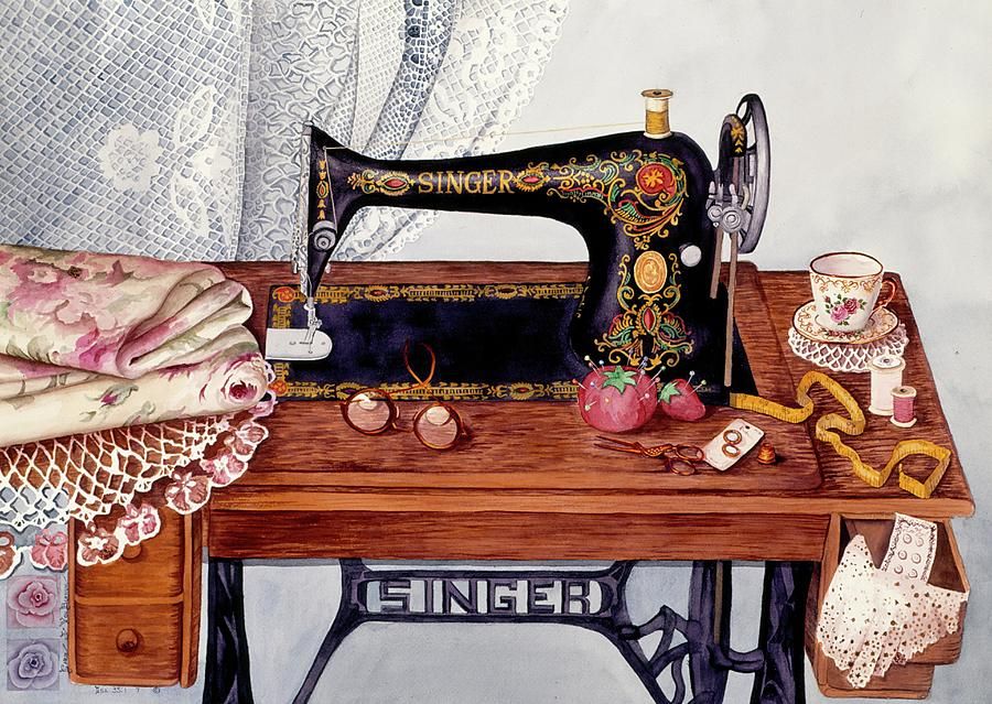 Sewing Machine | Diamond Painting