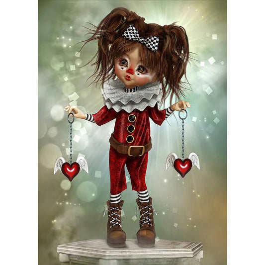 Beautiful Girl | Cross Stitch Embroidery