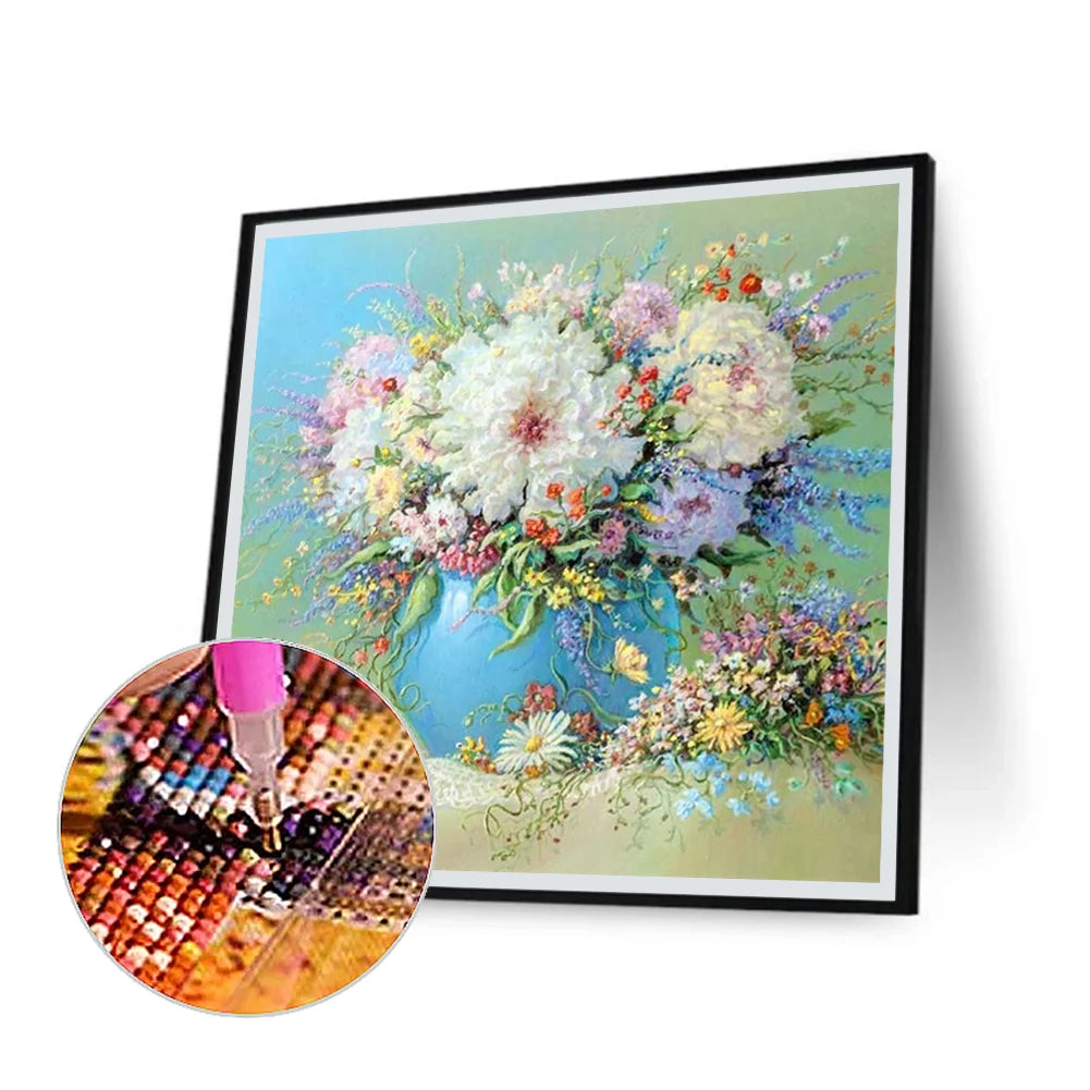 Vase Flower | Diamond Painting