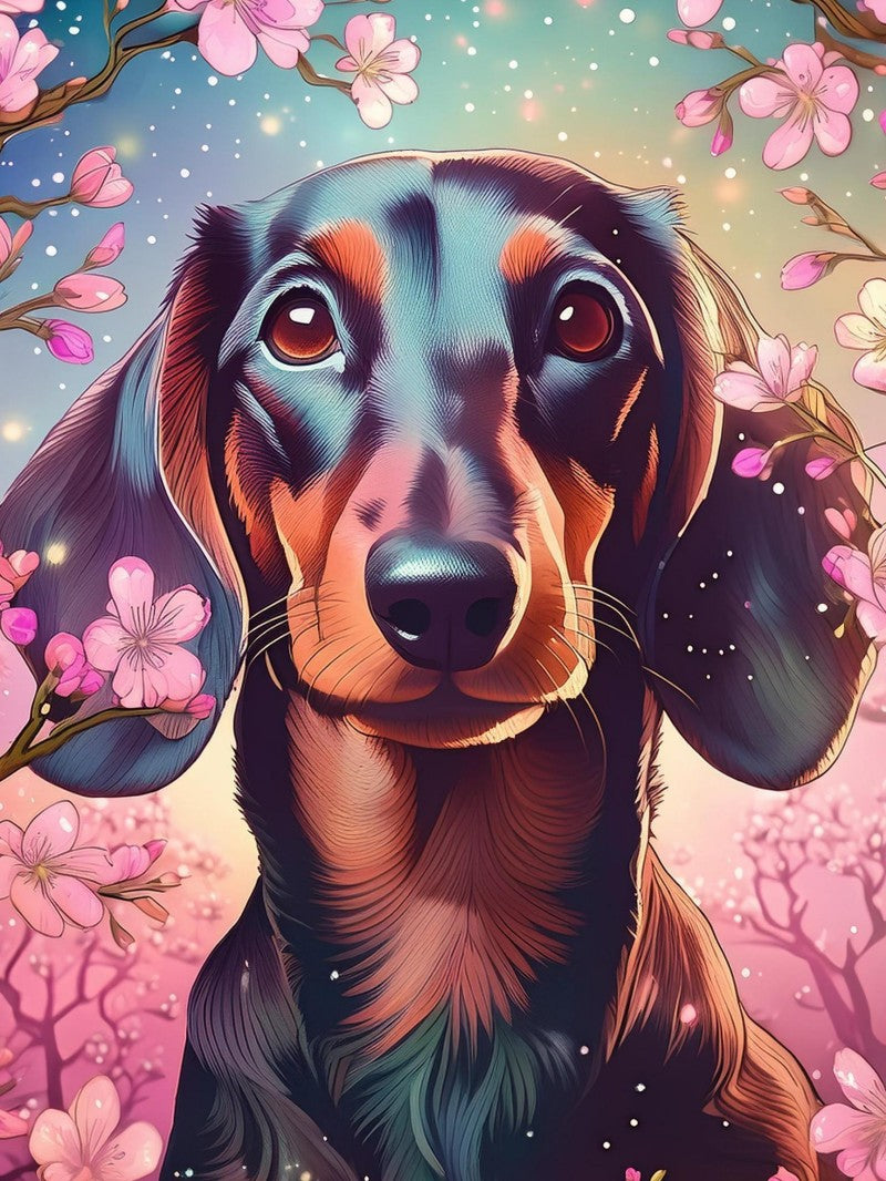 Dachshund Dog | Diamond Painting