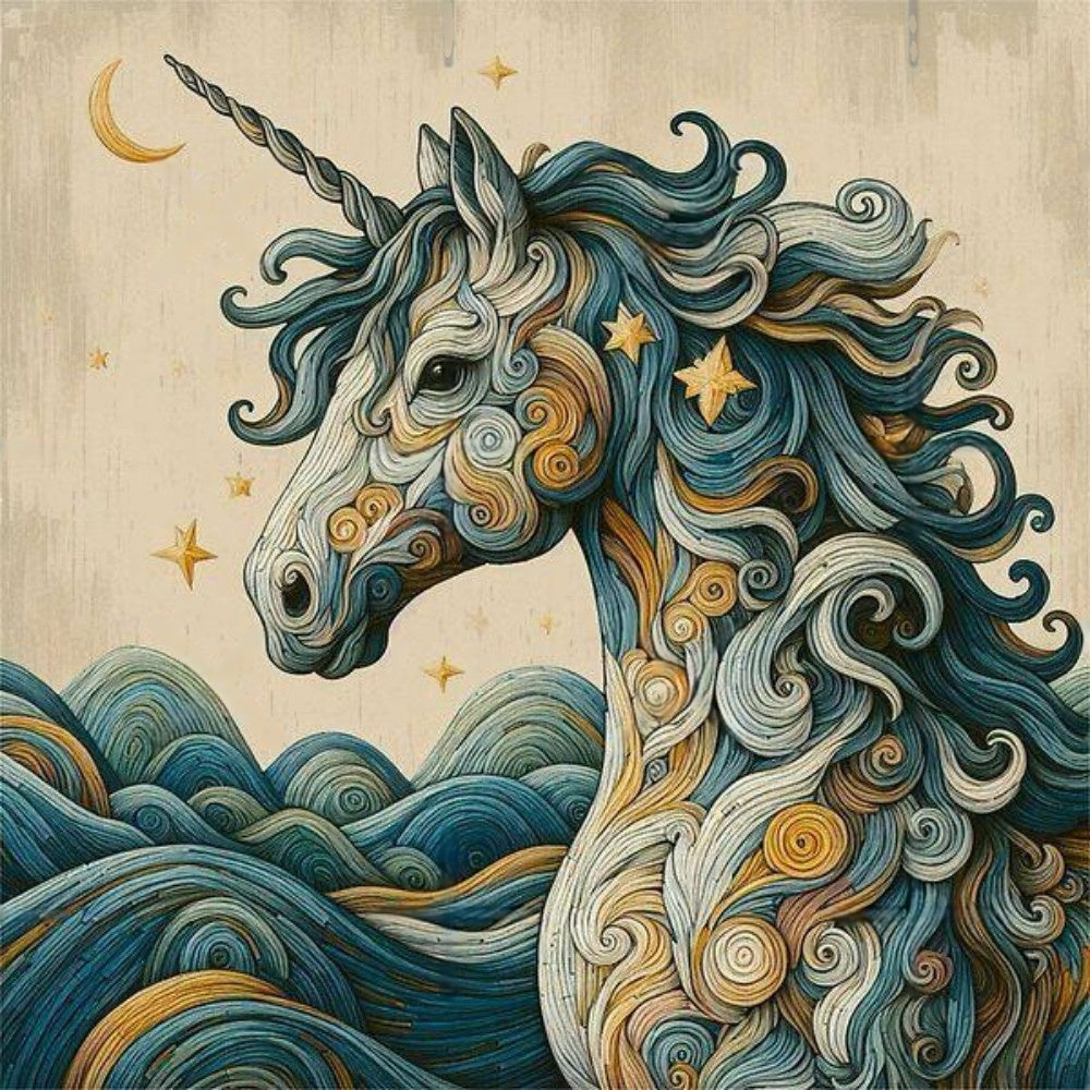 Unicorn | Diamond Painting