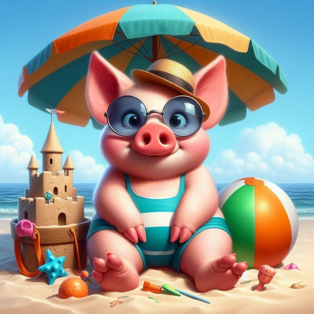 Pig | Diamond Painting