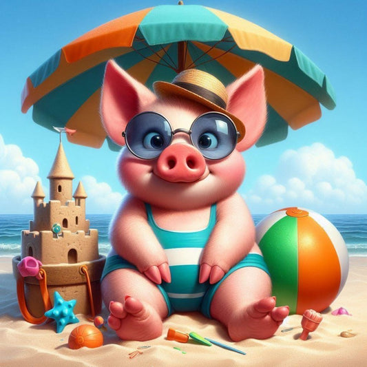 Pig | Diamond Painting