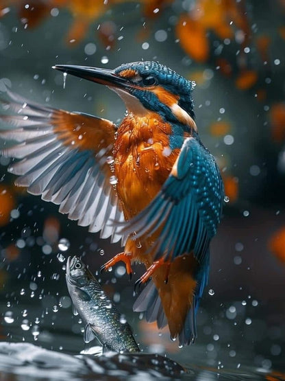 Kingfisher | Diamond Painting