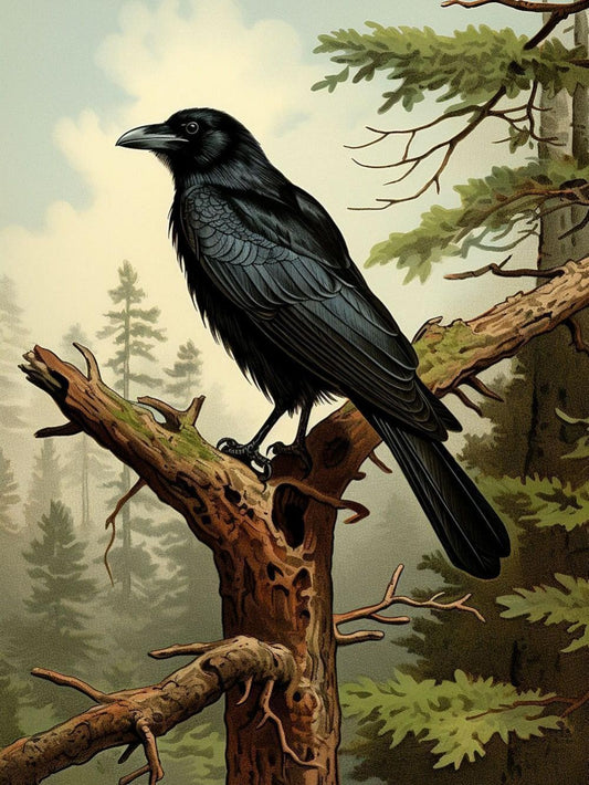Crow | Diamond Painting